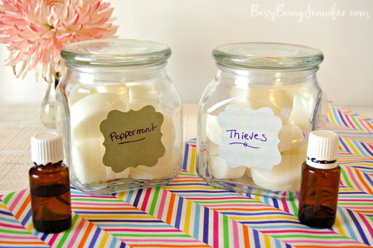 These DIY Oil Pulling Cubes make Oil Pulling easy and convient! Get the details from BusyBeingJennifer.com