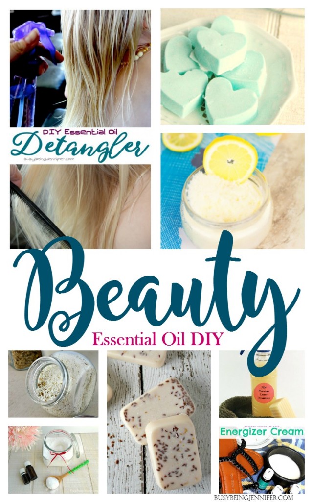 Essential Oil DIY Beauty Recipes and Blends you've DEFINITELY got to try! BusyBeingJennifer.com