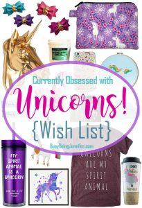 Unicorns Wishlist - BusyBeingJennifer.com
