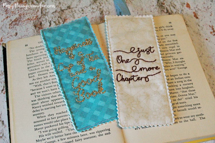 DIY Hand Embroidered Bookmarks 10