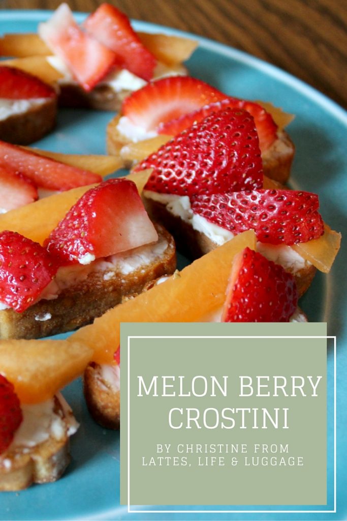 Melon Berry Crostini - Busy Being Jennifer June Guest Post