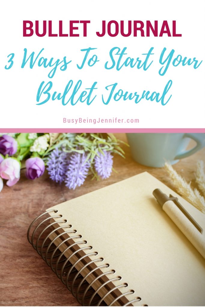 So we've talked about what a Bullet Journal is, and now you’re ready to give bullet journaling a try! But before you get started on your first bullet journal, you need to decide on the type of journal you want to use. In this post, I’ll give you a quick overview over the three main styles of bullet journals in use. - BusyBeingJennifer.com