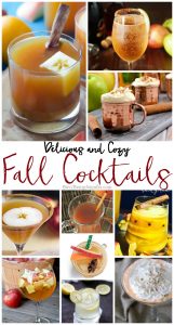 Cozy and Delicious Fall Cocktails! ALl you need now is a good book to snuggle up with! - BusyBeingJennifer.com