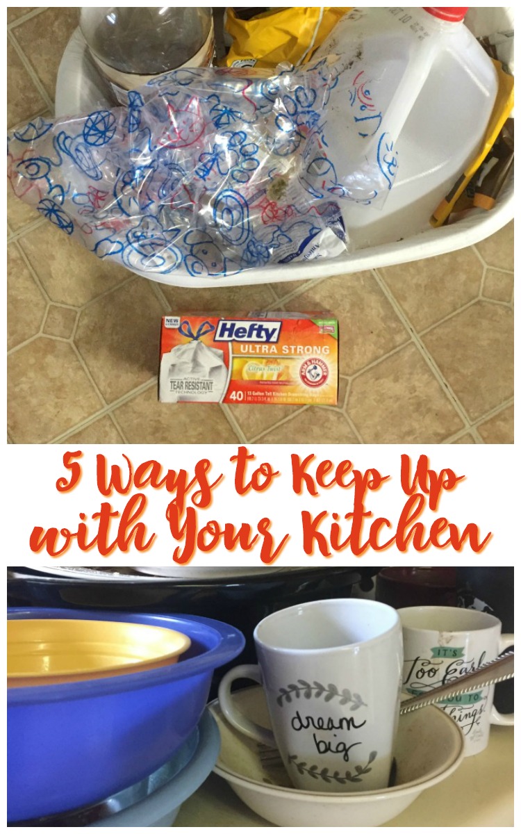 5 Ways to Keep Up with Your Kitchen with Hefty! - BusyBeingJennifer.com