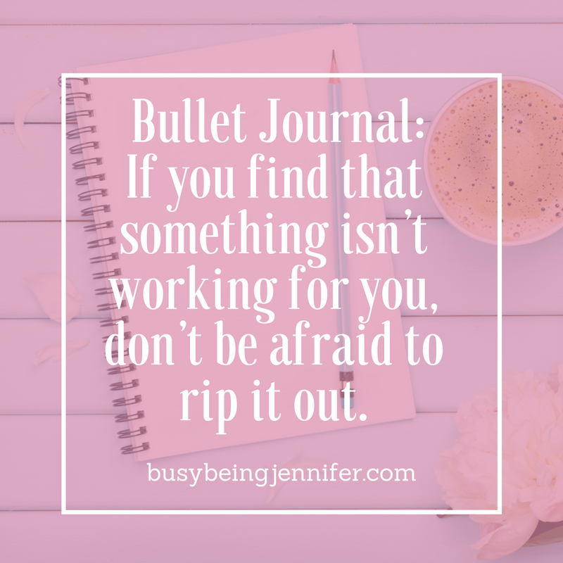 One of the best ideas behind the bullet journal is that it’s so deceptively simple, with only a few rules or guidelines to follow to make it work. This gives you a lot of flexibility when it comes to making your bullet journal work for you. And who doesn't need a little more flexibility in their life? I know I sure do! 