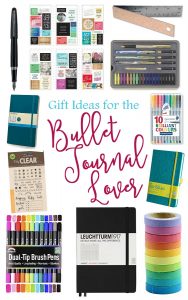 gift ideas for the bullet journal lover! - BusyBeingJennifer.com