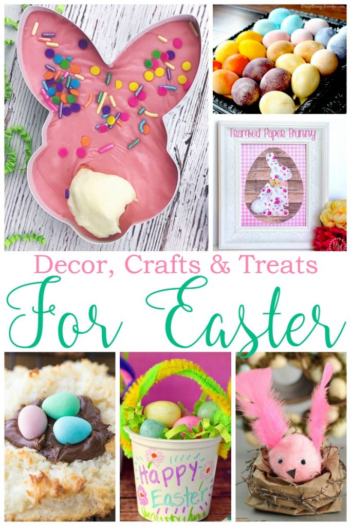 Easter Decor, Crafts, Eggs and Treats