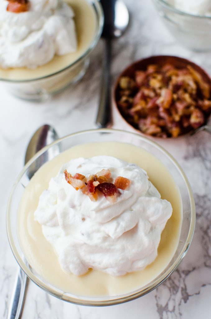 Maple Bacon Trifle with Maple-Bacon Whipped Cream