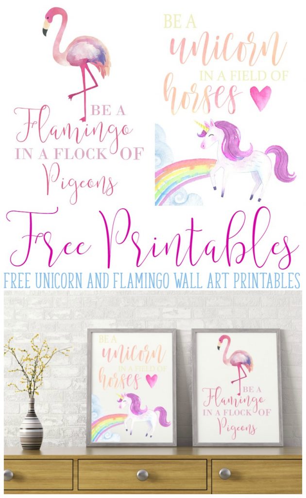 Be A Unicorn Free Printable by Busy Being Jennifer