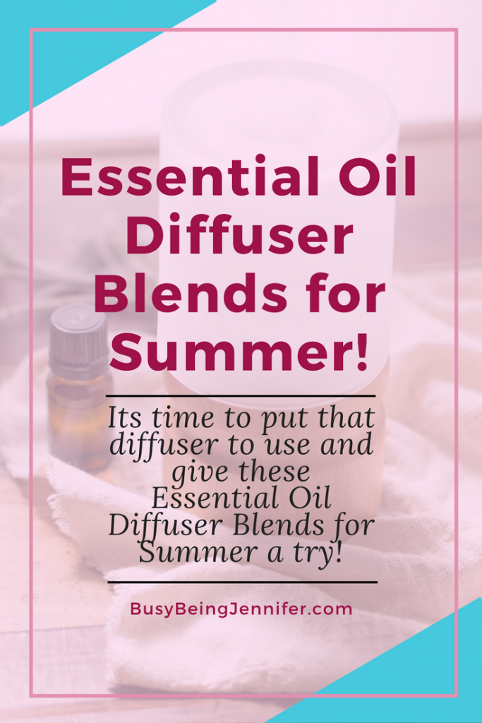 Essential Oil Diffuser Blends for Summer 