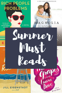 Summer Must Reads! - 10 books you don't want to miss out on this summer!