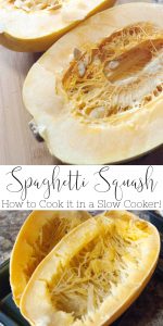 Cook Spaghetti Squash in a Slow Cooker
