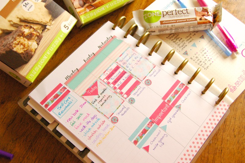 Tips on How to Crush a Busy Day! Start by Celebrating Little Wins and making the best choices for your health! + Free Printable Planner Stickers!
