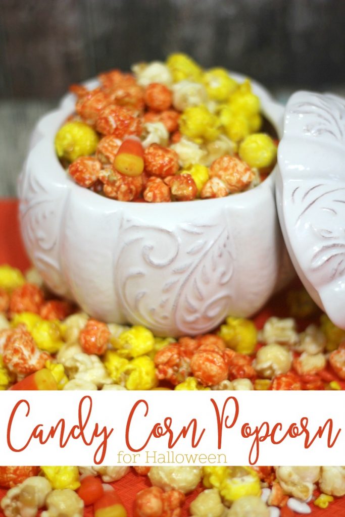 Halloween Candy Corn Popcorn