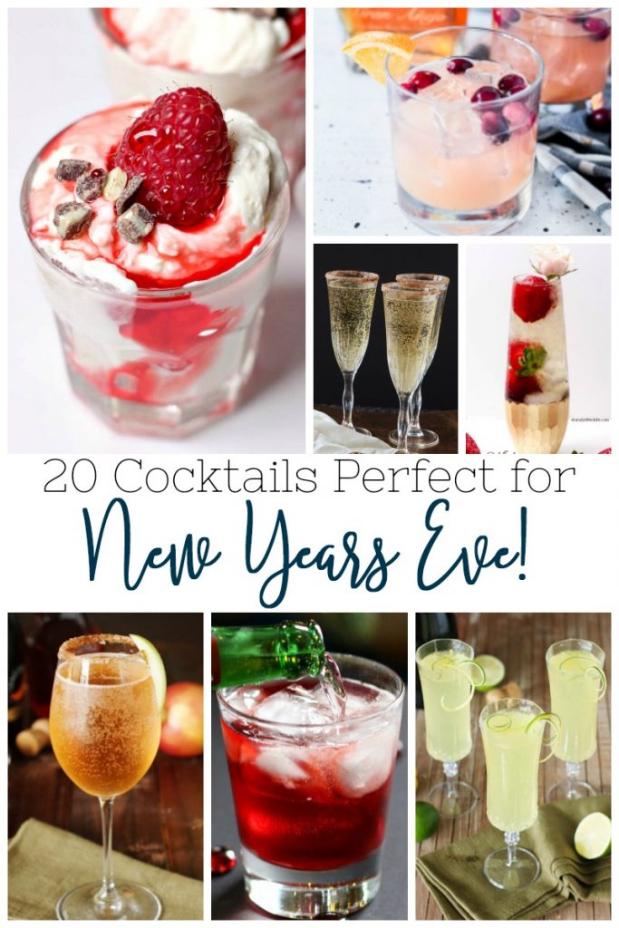 20 Cocktails Perfect for New Years Eve!