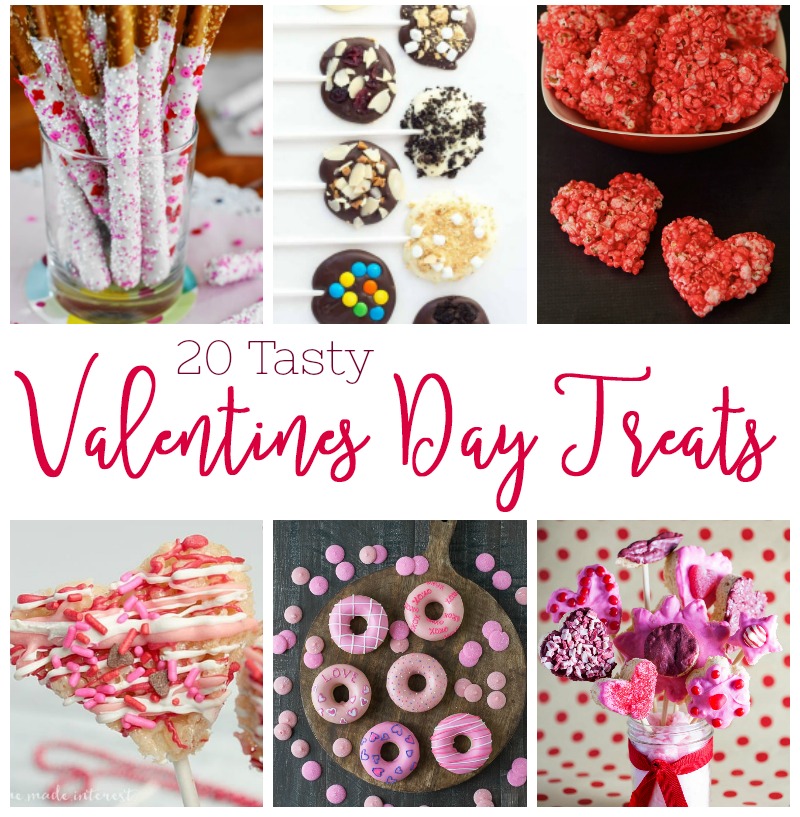 These Tasty Valentines Day Treats are sure to make the day of love just a little sweeter, and definitely more delicious!