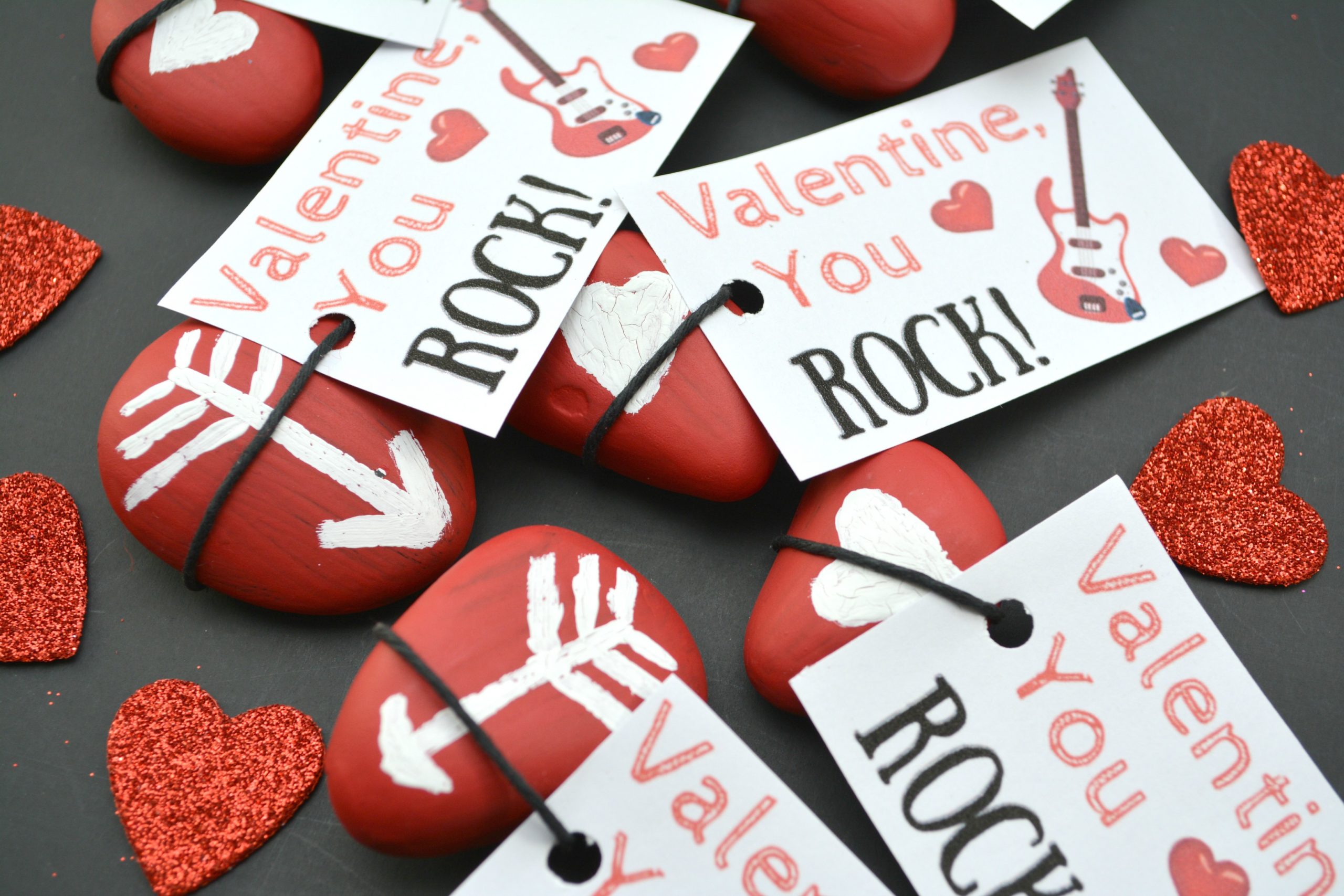 You Rock Valentine + Printable - Busy Being Jennifer