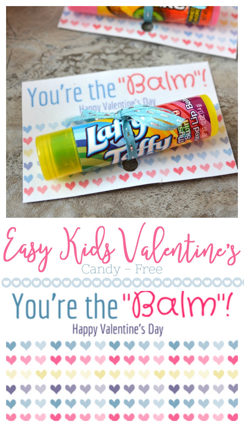 You're the Balm Valentine and Printable Busy Being Jennifer