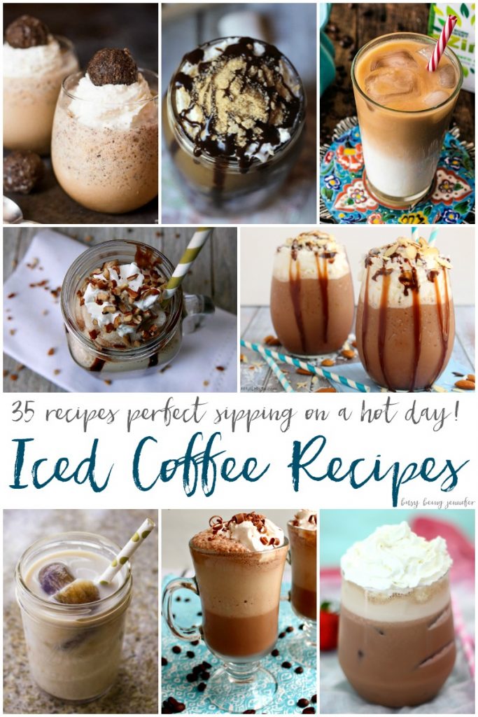  when the temperature tips over the 90 degree mark, its nothing but iced coffee from here until fall. It's neccessary to mix it up though, so this collection of tempting iced coffee recipes will definitely come in handy!