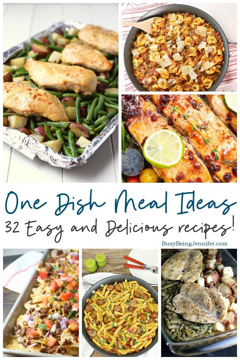 Got a busy night ahead? Want a delicious meal, with minimal dishes? This collection of One Dish Meal Ideas is just what you need! 