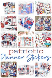 Patriotic planners stickers you'll love for your holiday layout