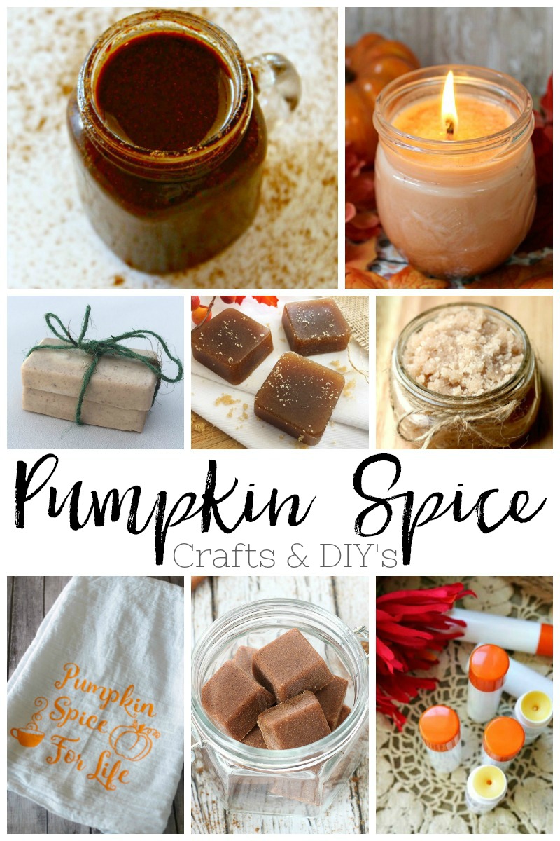 Pumpkin Spice DIY Ideas: From beauty products to adorable tea towels, to signs, shirts and coffee mugs! We're living our best pumpkin spice life with these fun and creative Pumpkin Spice DIY ideas and projects!