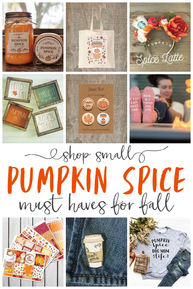 Fall is here and we're living our best Pumpkin Spice Life with these pumpkin spice must haves for fall!