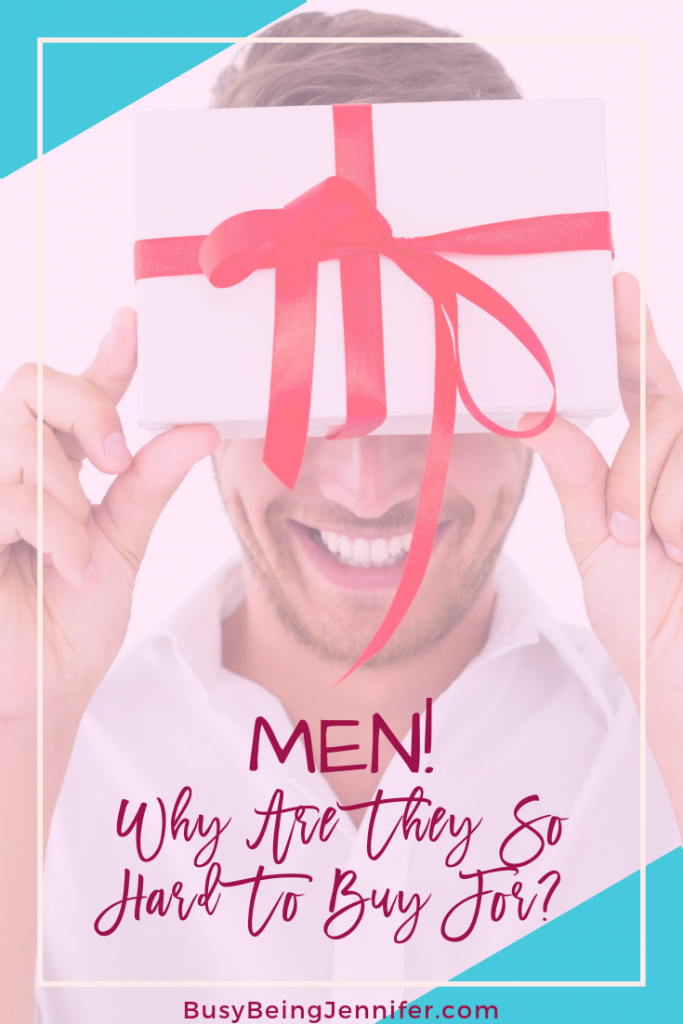 I’ll tell you why men are traditionally so dang hard to buy for, well actually there's two reasons! Plus I've also got some great gift ideas too!