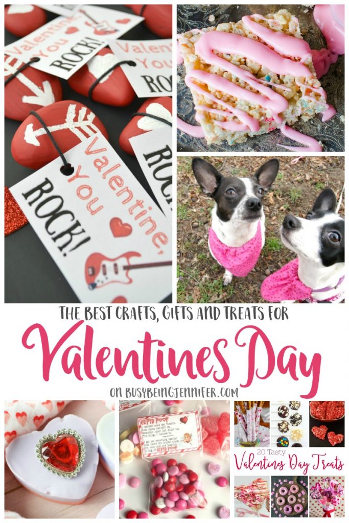 when I  get crafty for V-day I share here on the blog! These are some of the best of Valentines on my site and definitely worth checking out!