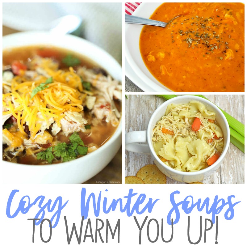 Brrrrr... Its cold out there! Warm up with these cozy winter soups! There are over 20 delicious options that you're definitely going to add to the menu ASAP!