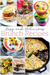 These Easy and Delicious Brunch Recipes are perfect for Mother's Day, weekend get-togethers, or just because you love brunch! Read on for 20+ incredible and tasty recipes!