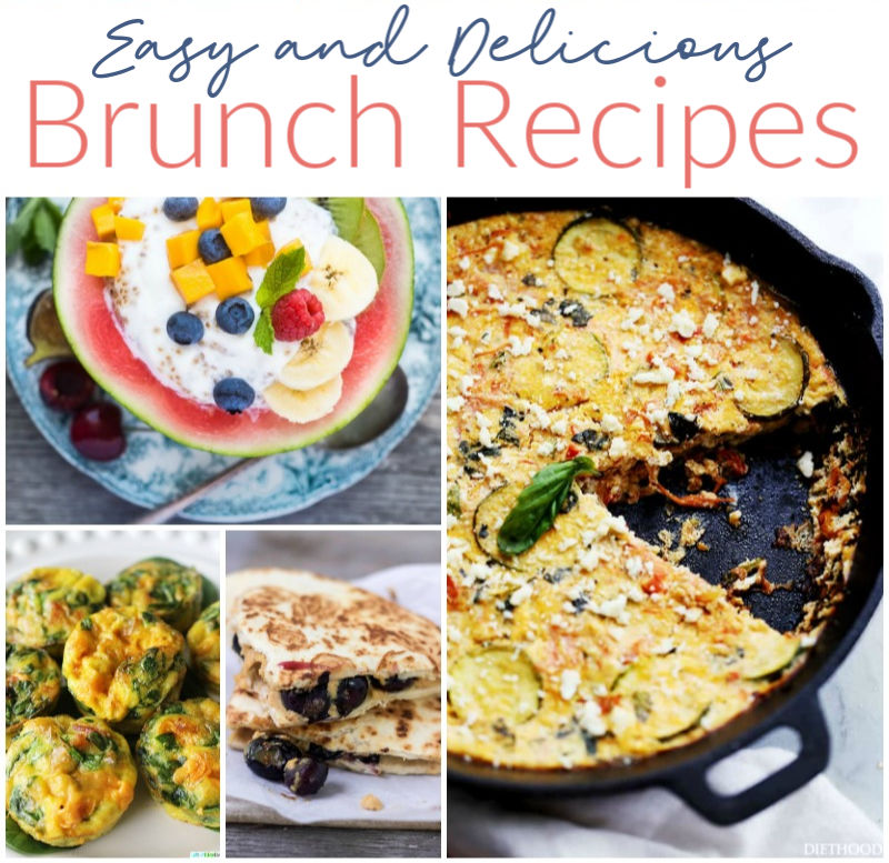These 20+ Easy and Delicious Brunch Recipes are perfect for Mother's Day, weekend get-togethers, or just because you love brunch! 