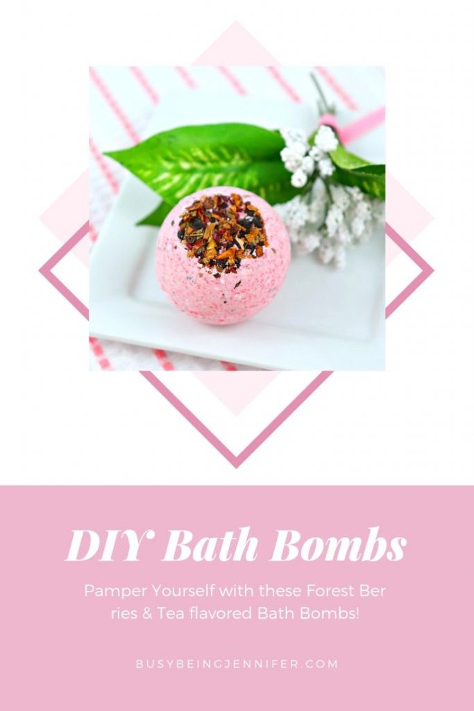 If you love sweet berries, aromatic teas and hot baths, you're going to LOVE these Forest Berries & Tea Bath Bombs! Drop one in to your bath and then, just relax!