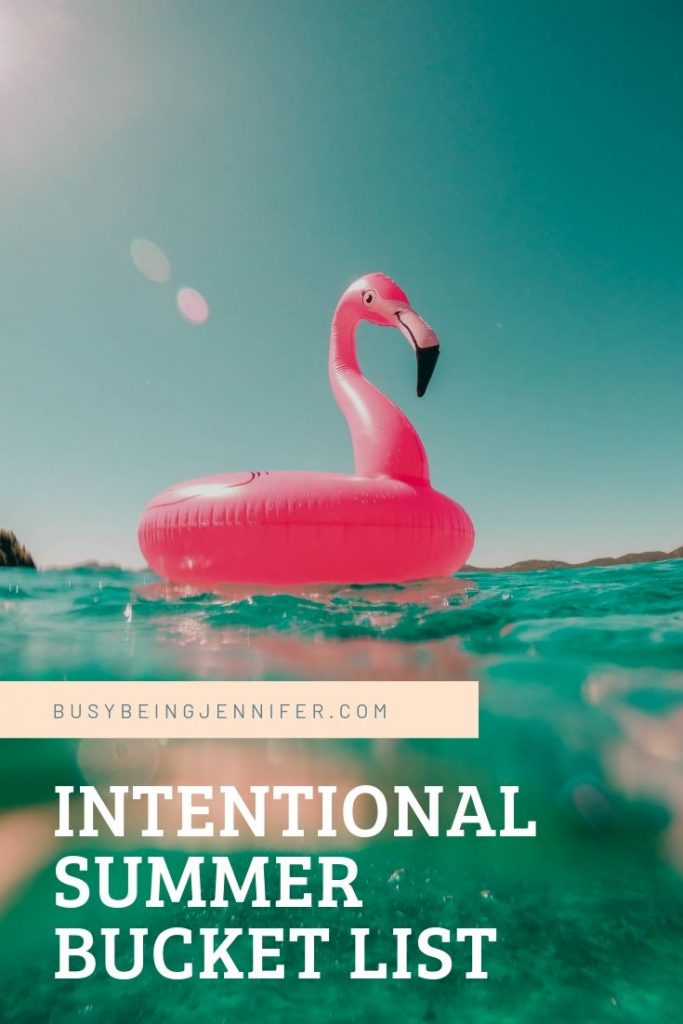 I've achieved some big goals recently. This intentional summer bucket list is all about making memories, enjoying life and slowing down!