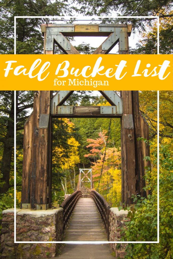 Michigan is one of the prettiest states to experience all that autumn has to offer! If you need some family friendly ideas for your fall bucket list for Michigan, I've got you covered!