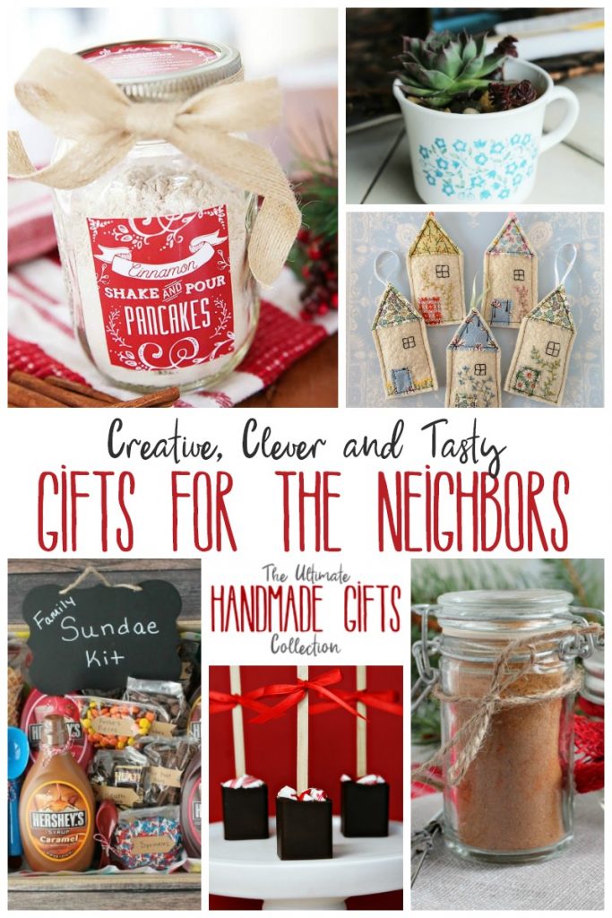 Looking for a tasty, clever or creative idea for gifts for the neighbors? I've got you covered with this edition of the Ultimate Handmade Gifts Collection!