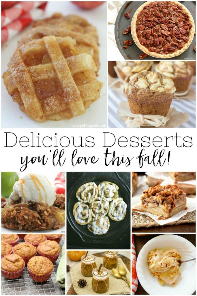 I'm not sure what it is about fall, the changing of the seasons and the *slightly* cooler temps, but I am ALL about the comfort foods and decadent fall dessert recipes!