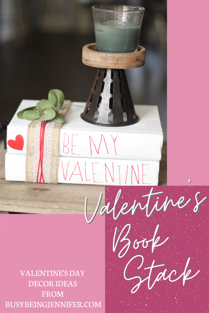 This Valentine's Book Stack is incredibly easy, simple to create, and so much fun too! Grab some old books, and a few supplies... and lets get crafting!