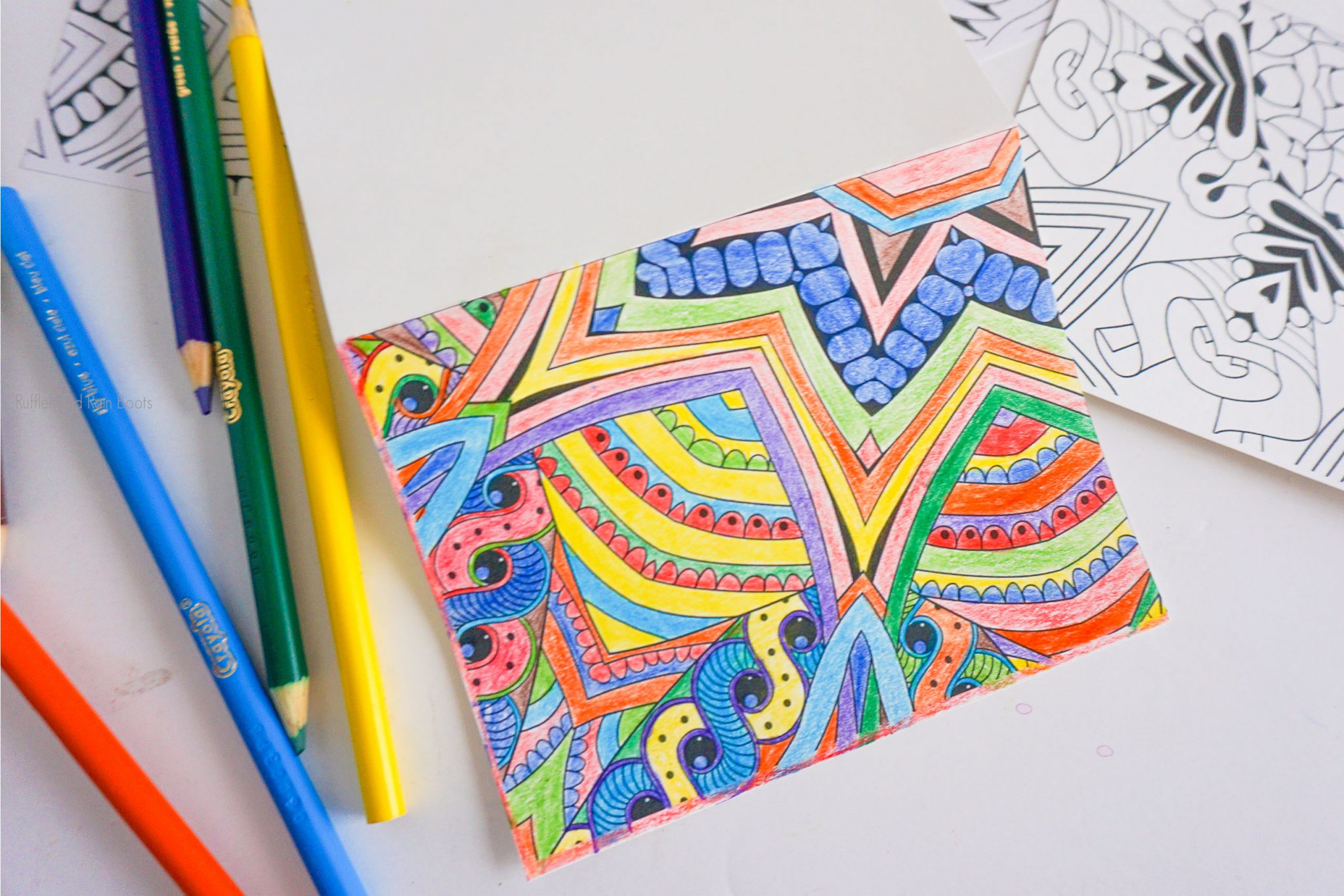 Adult Coloring Cards Free Printable Busy Being Jennifer