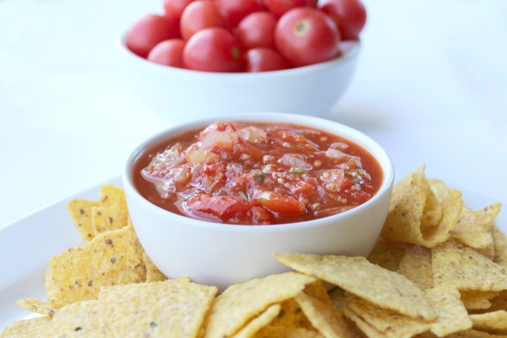 Canned Slow Cooker Restaurant Style Salsa