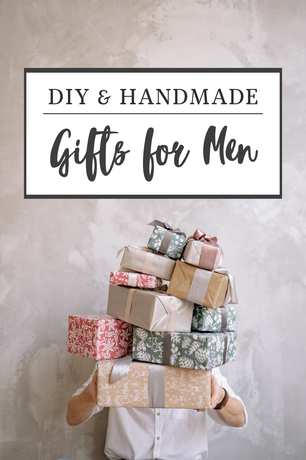 DIY Slippers Gift for Men - Gift For Men who have Everything!