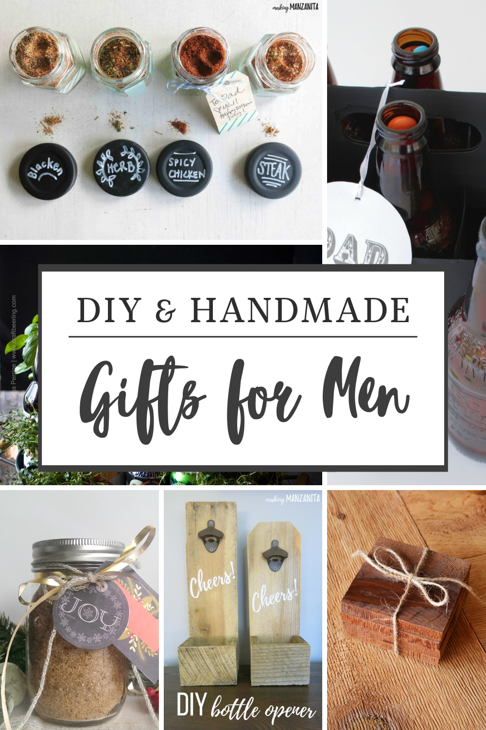 homemade wooden gifts for men