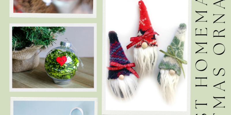 Best Homemade Christmas Ornaments To Adorn Your Tree