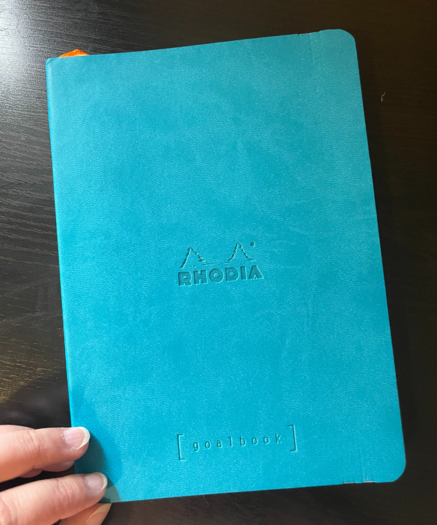 The key to unlocking a more productive day lies in understanding our routines and identifying specific points that can be tweaked. Rhodia's goal book is my favorite for bullet journaling!